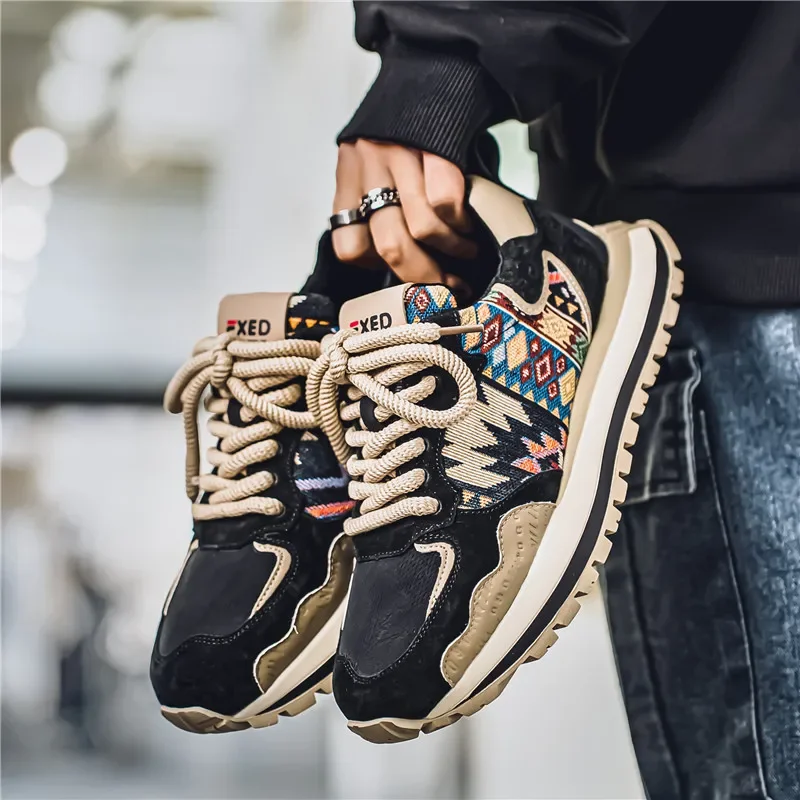 Casual Sneaker Loafers Men's Sneakers Fabric Sports and Leisure Soft and Comfortable Ventilate Non-Slip Shoes for Men Fashion image 2