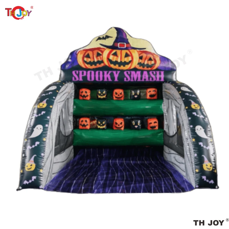 

3x3m Spooky Smash Надувной кидок вниз Карнавальная игра