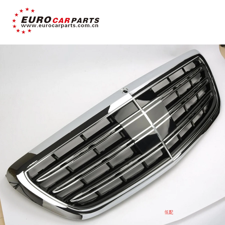 For MB S CLASS W222 S320 S400 S500 S600 S63 2013 Year up to S65 Style Racing Grille New ABS Front Grill Fit for S65