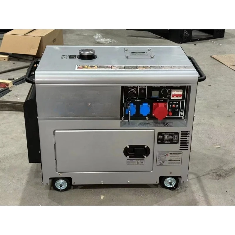 

10KW 10KVA silent sound insulation diesel generator set Diesel engine digital panel 8KW 6KW 5KW 3KW generator set