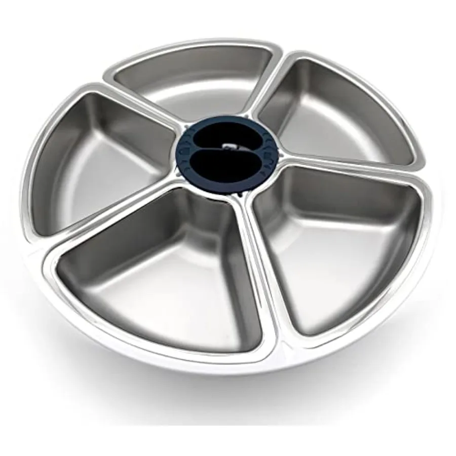 

Вставки для мисок из нержавеющей стали - Сменные миски для автоматической кормушки для животных 5-Meal C500, набор из 5 штук