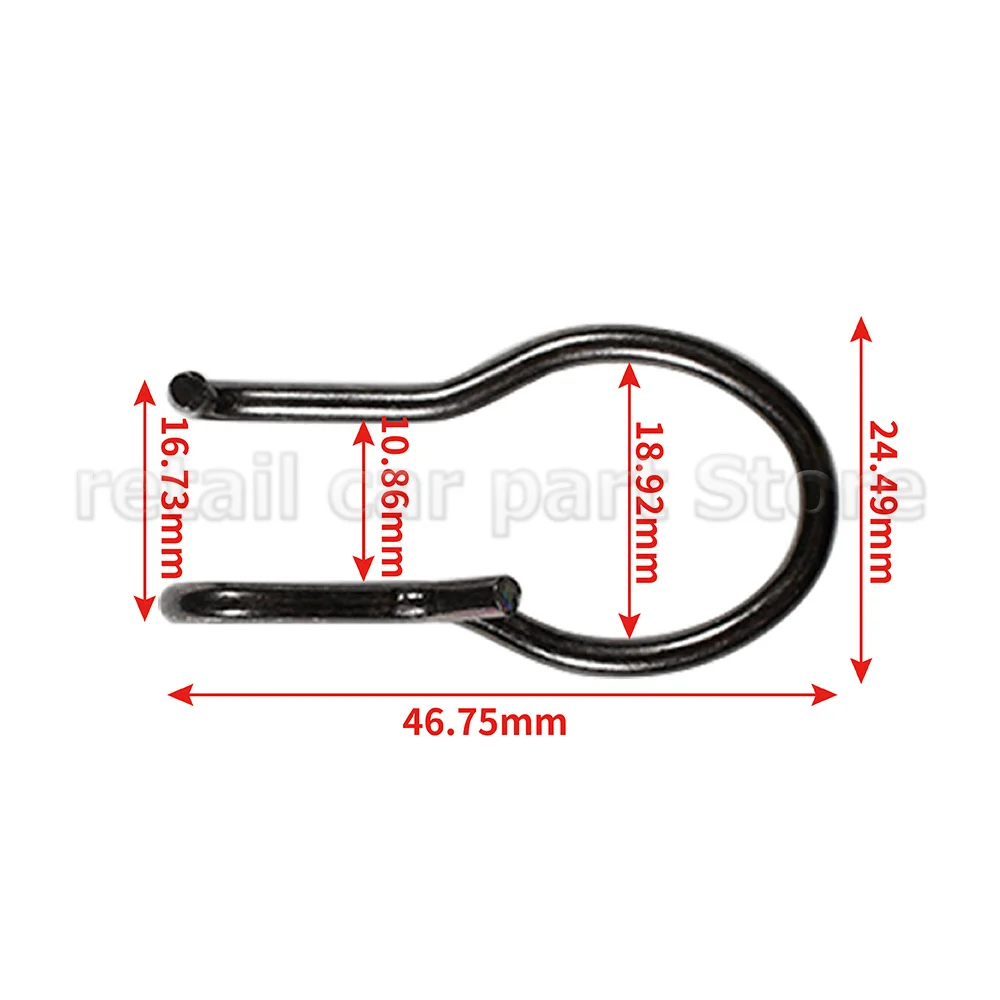 NEW GENUINE For BMW 1 2 3 4 5 6 7 SERIES X1 X2 X5 X6 EXHAUST FLAP CONTROL VALVE ACTUATOR CLIP FIXING 18307620323