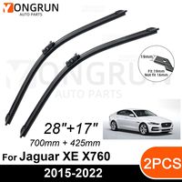 Car Front Windshield Wipers For Jaguar XE X760 2015-2022 Wiper Blade Rubber 28\