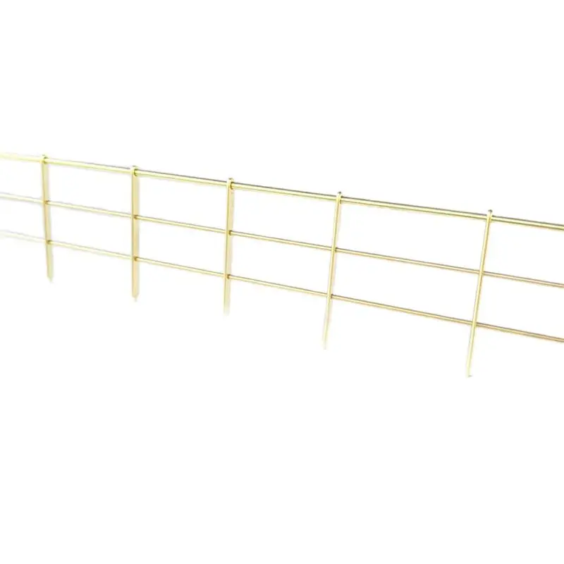 1Set Civil Boat Model Railings Photo-etched Sheets Ladder Thickness 0.8mm Brass Etched Sheet Baluster for Assembly RC  Parts