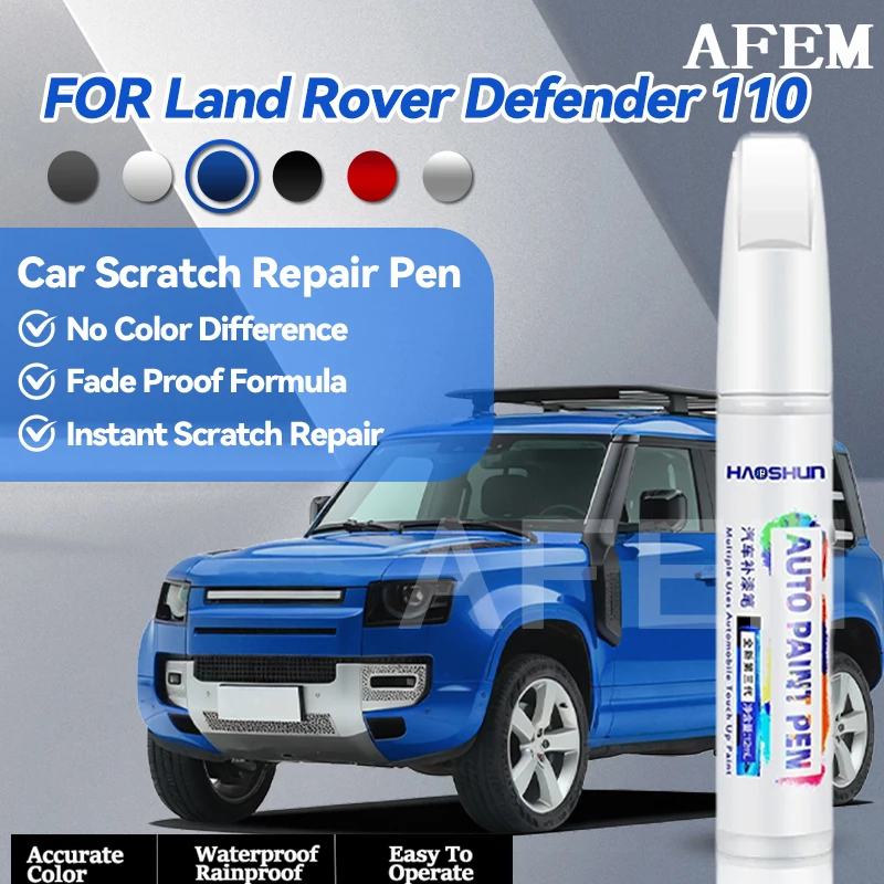 Specialized Automobiles For LAND ROVER Defender 110 Car Paint Repair Pen Scratch Repair Accessories Fuji White Santorini Black E