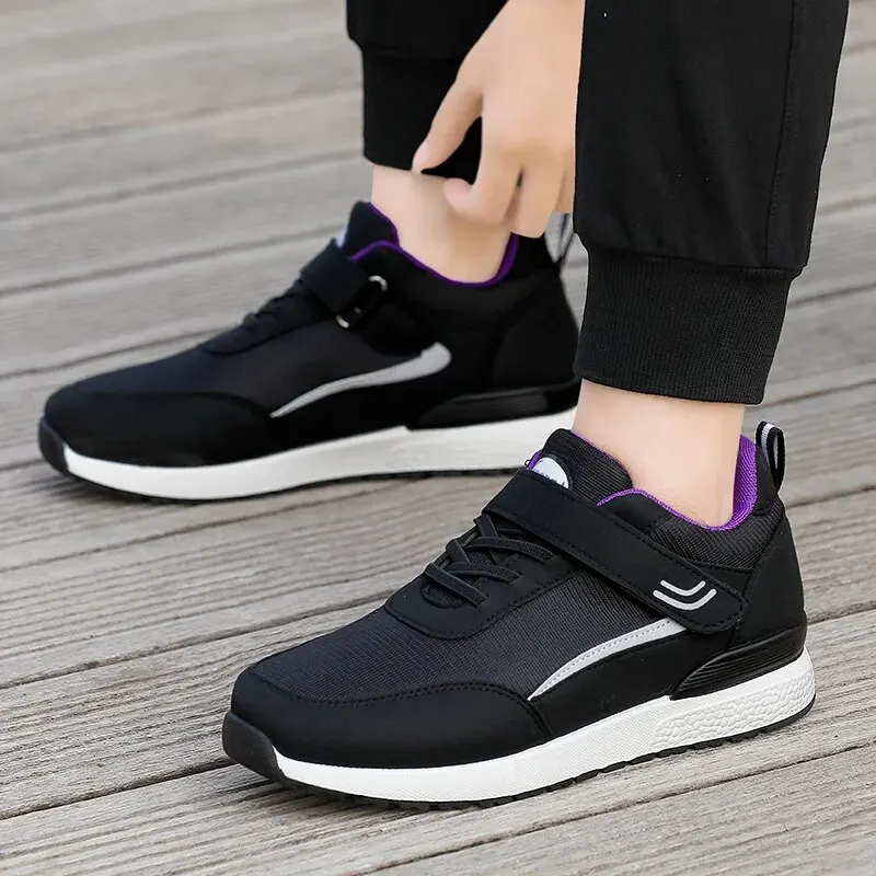 2023 New Autumn Women\'s Breathable Mesh Soft Sole Sports Casual Anti Slip Lightweight Walking Shoes