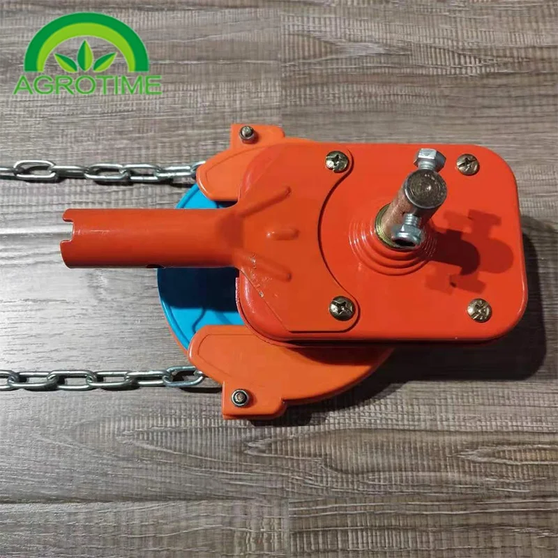 2025Low Price Large Manual Film Roll-Up Unit Greenhouse Side Film Roller for Ventilation System