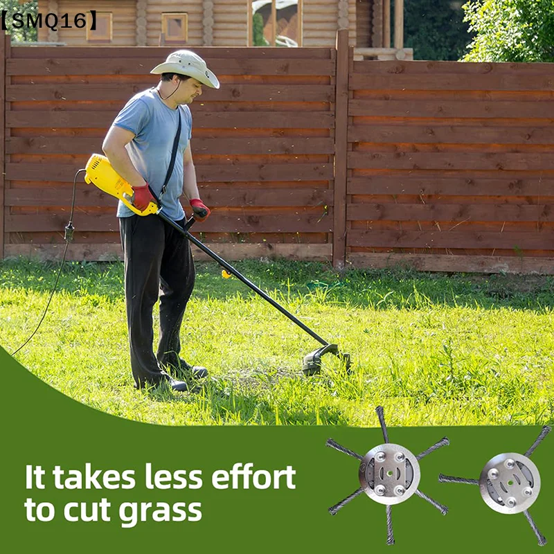 Steel Wire Grass Trimmer Head, 2025 New String Trimmer Replacement Head, Wire Weed Trimmer Head Weed Remover Tool【SMQ】