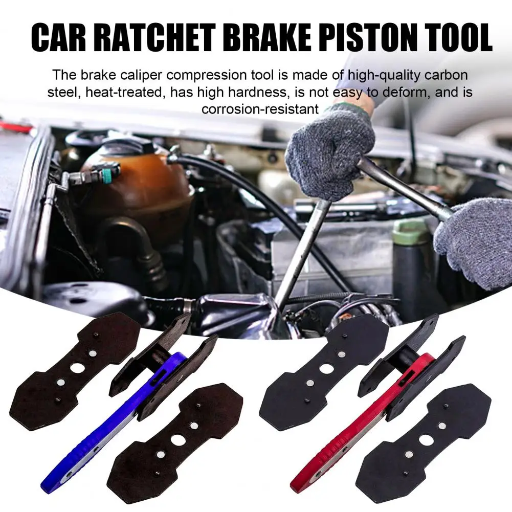 

Car Ratchet Brake Piston Caliper Spreader Tool Steel Press Single Twin Quad Separator Pad Disc Brake Caliper Repair Hand Tool