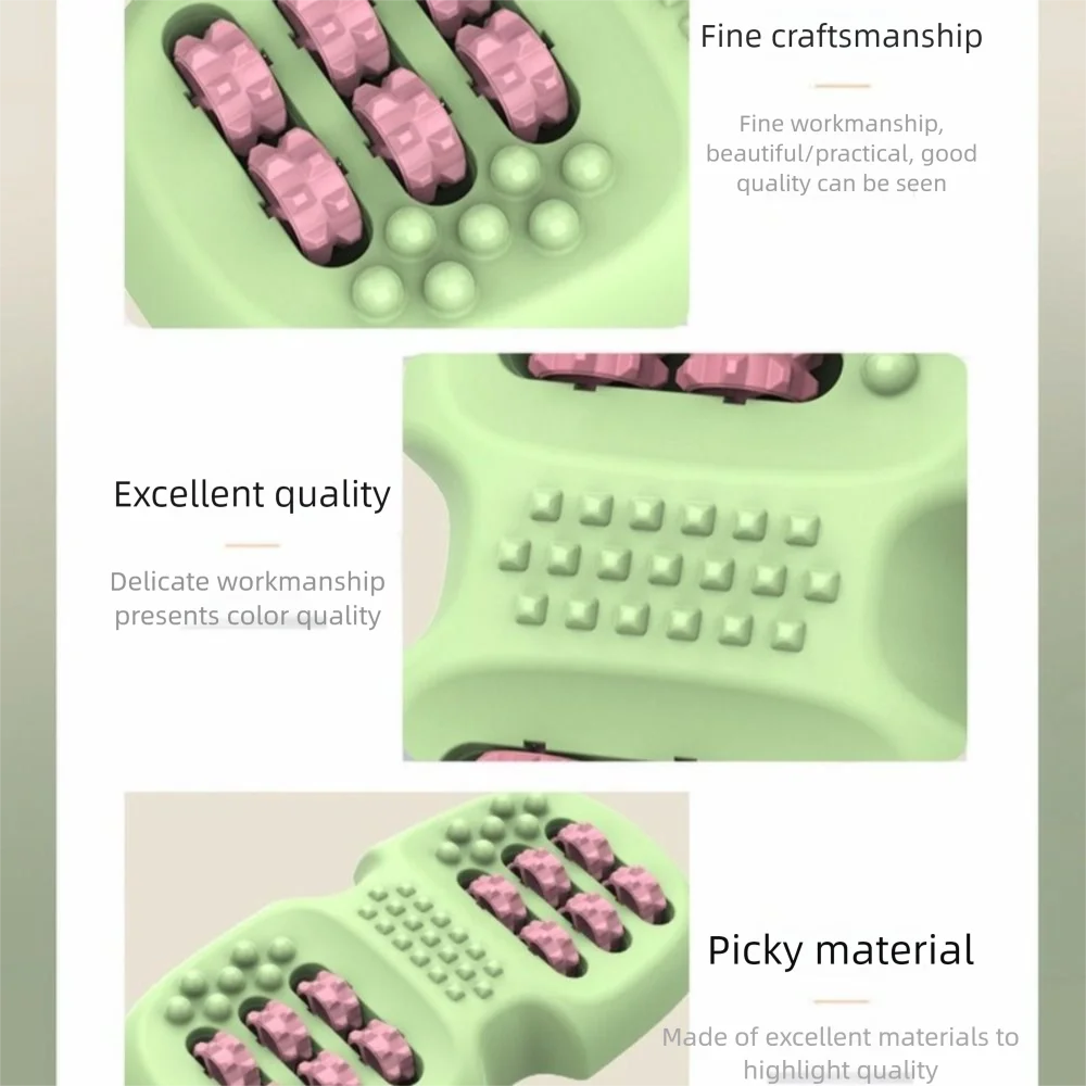 Nuevo Masajeador de pies elevado, punto de disparo de pata de gato, reflexología, masajeador de acupresión para pies, cuidado de relajación, masajeador con rodillo para pies