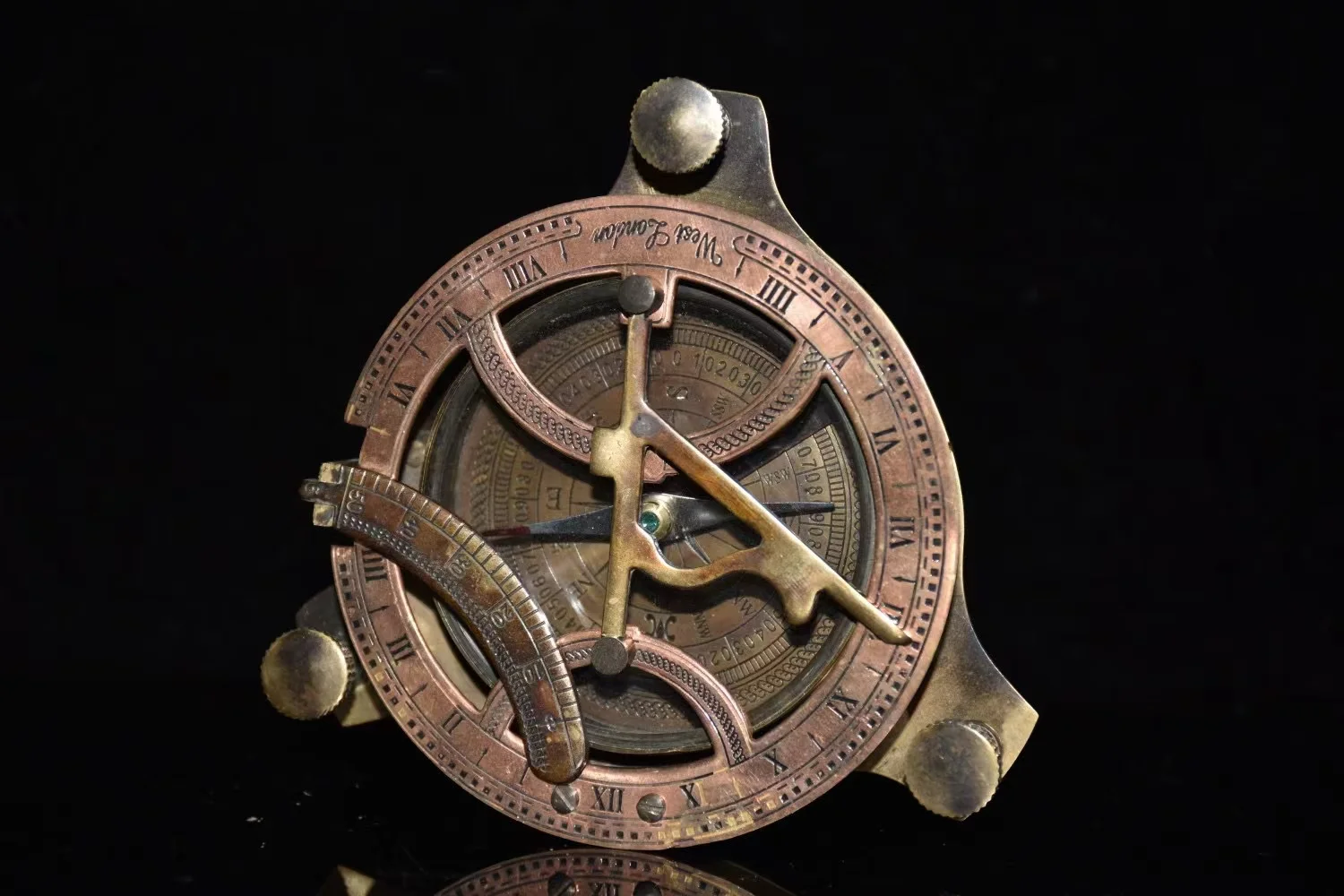 Импортный Западный компас старой династии цинтань, ручные поделки, лучшая коллекция и украшение, бесплатная доставка