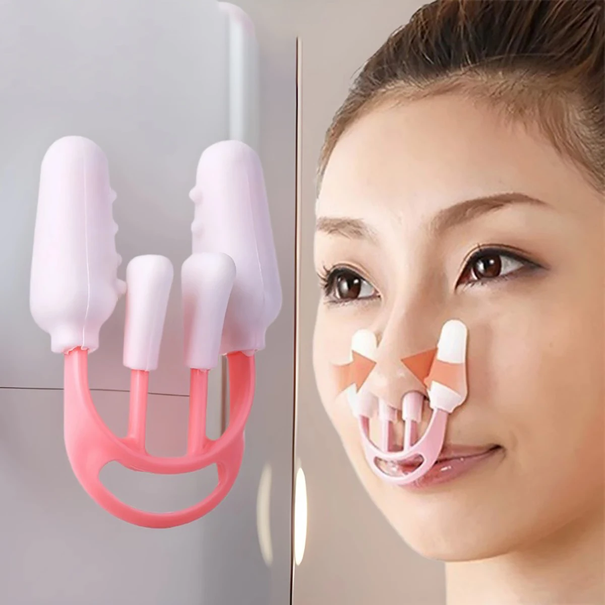 A Painless Nose Bridge Corrector Suitable for Both Women and Men, Suitable for Lifting and Pulling Wide and Curved Noses