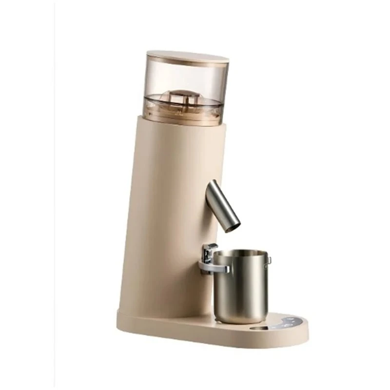 Coffee Bean Grinder 420 Steel Core Electric, Hand-Punched Italian Design 220V, Easy To Clean