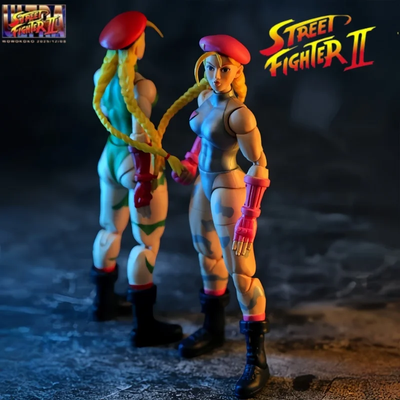 

In Stock Original Jada Toys 1/12 Street Fighter 2 Jiami Colorful Action Figure Pvc Model Desktop Ornament Toys Gift