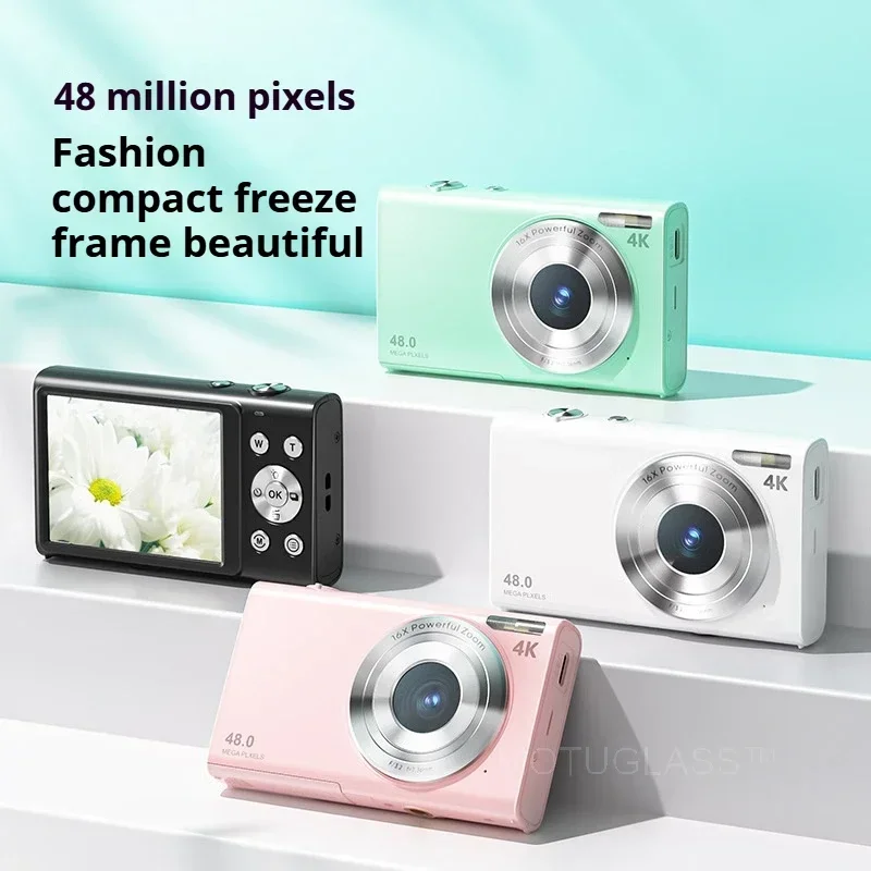 HD Digital Camera Mini Camera for Students and Children 1080P Compact Photography Camera Portable Design for Beginners