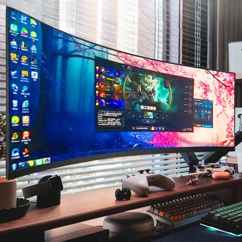 hairtail screen monitor 34-inch 4K curved 180Hz computer screen