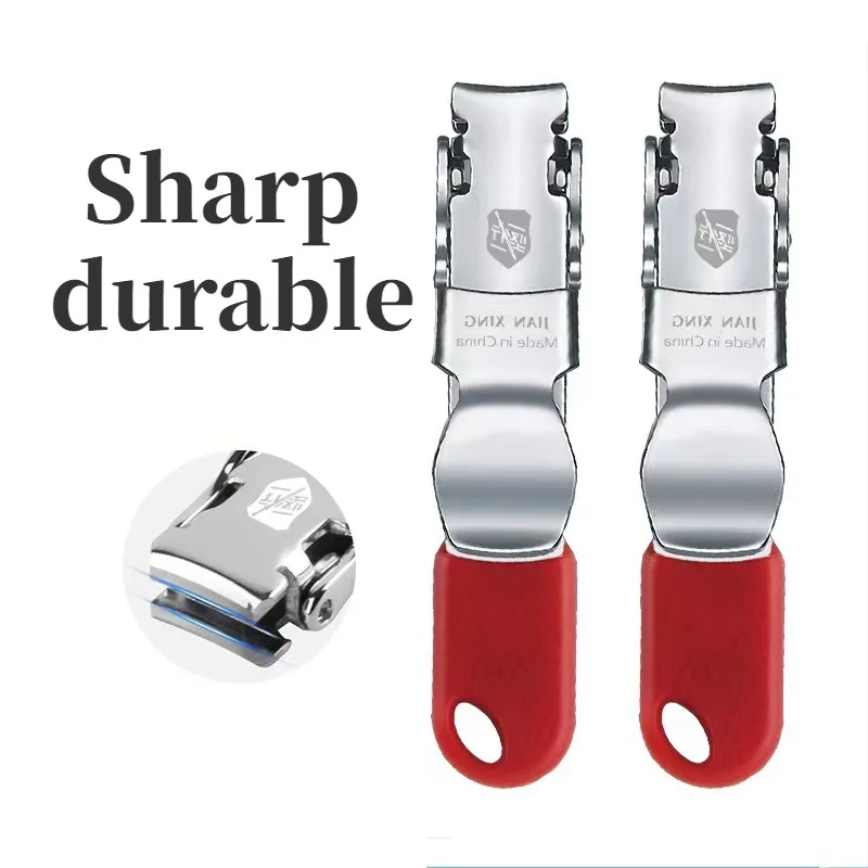 Trimmer Mini Ultra Dünne Nagel Clipper Tragbare Edelstahl Nagel Zehenschneider Schere Carbon Stahl Maniküre Pediküre Werkzeug