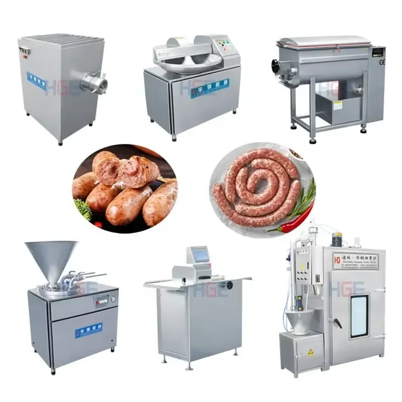 Complete Sausage Production Line Industrial Sausage Machine Machine Sausage Production Line