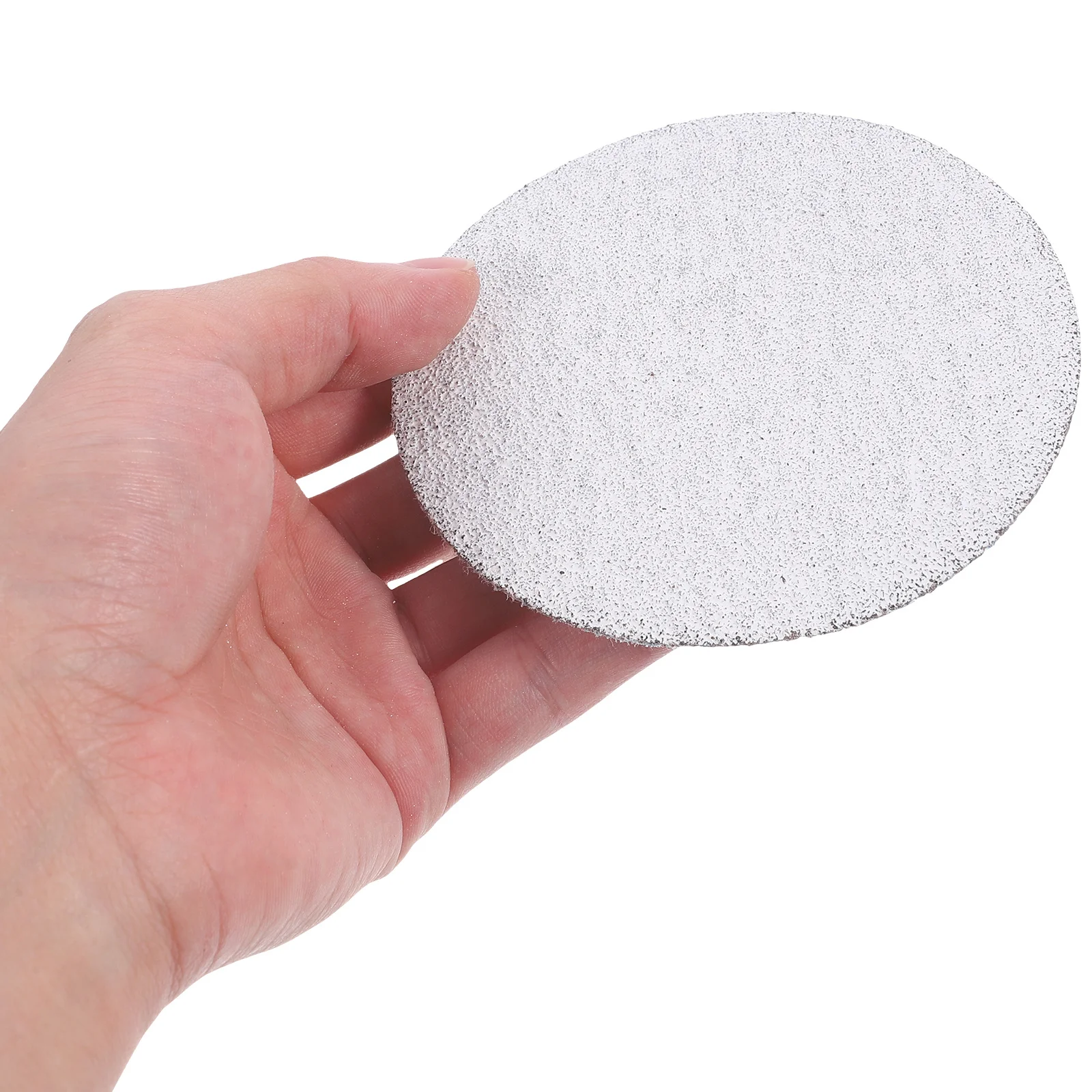 100개입 샌딩 디스크 4인치 후크 앤 루프 앵글 샌딩 디스크 금속 표면 연마 광택 자가 접착 방지 마모