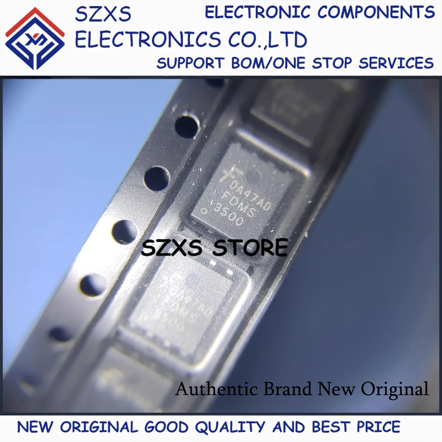 New Original 10Pcs FDMS3500 QFN8 75V MOSFET Field Effect Transistor Electronic Components In Stock Good Quality