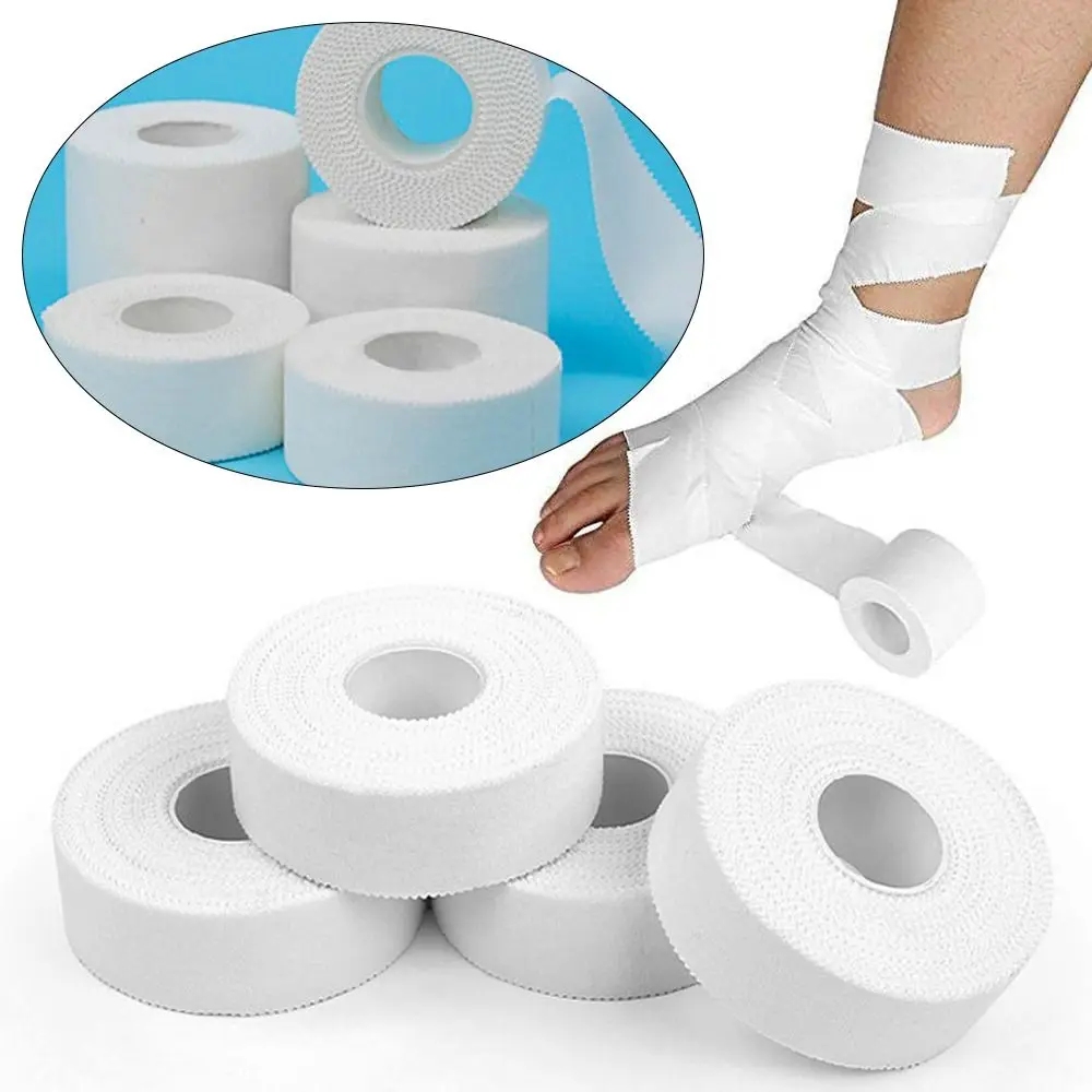 Self-Adhesive Waterproof Elastic Bandage Cotton Knee Wrist Ankle Sprains Sport Adhesive Tape Elastic Stretch Athletic Gauze Tape