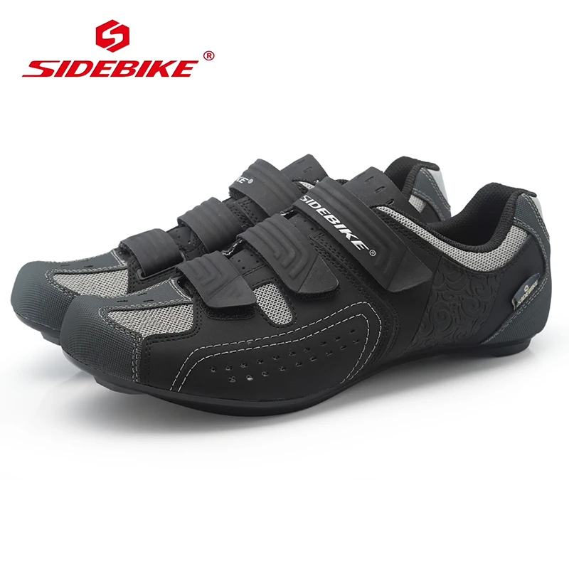 

Sidebike Road Cycling Shoes Men Racing Road Bike Shoes Self-locking Atop Bicycle Speakers Athletic Ultralight Professional MTB