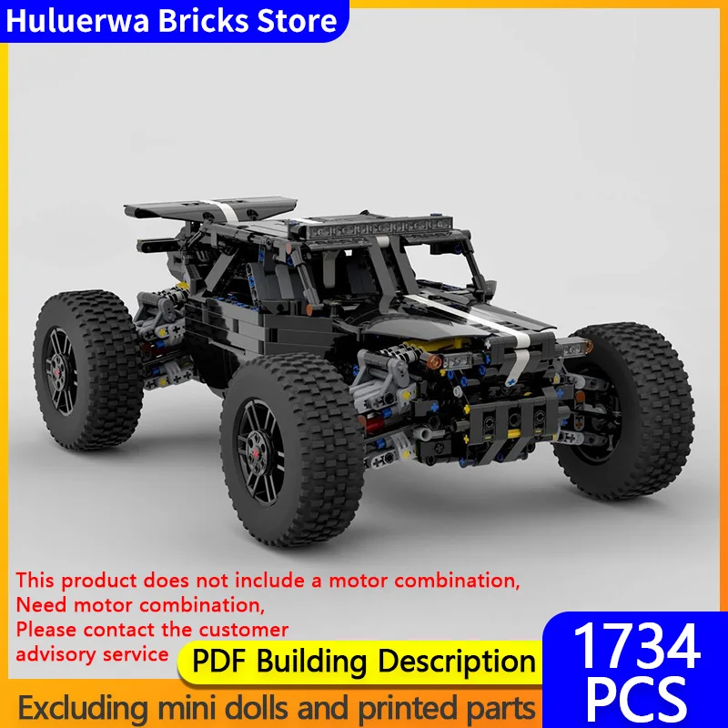 

Speed Racing Car Model MOC Building Bricks 4WD Off-Road Racing Car Modular Technology Gifts Holiday Assemble Children Toys Suit