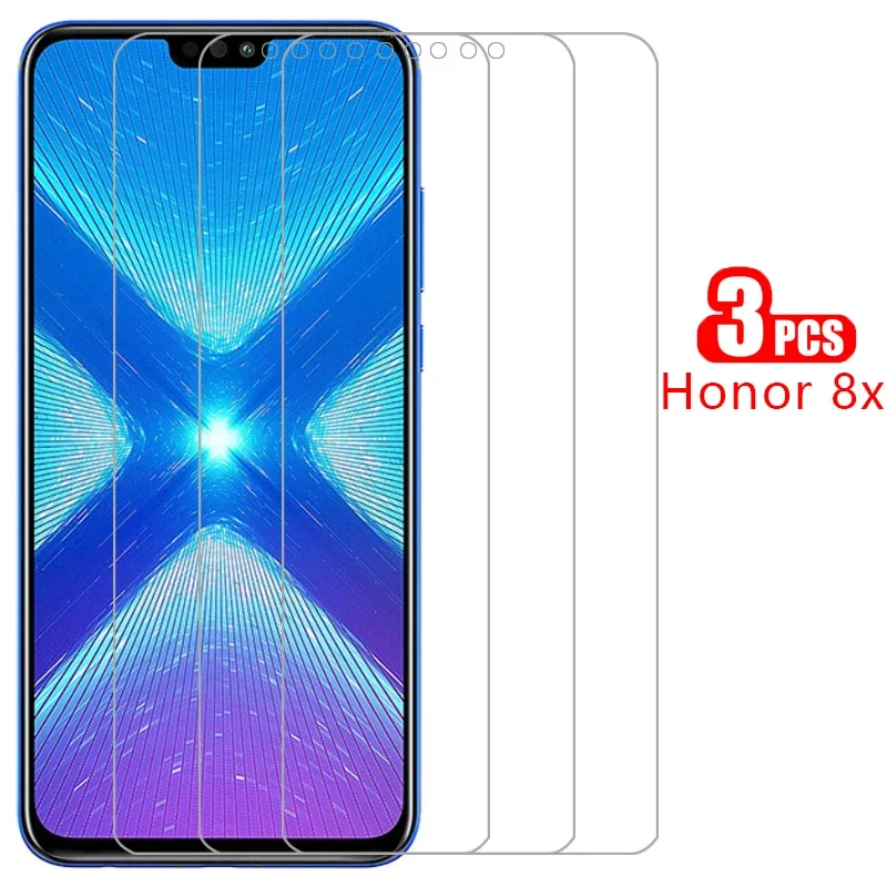 protective tempered glass for huawei honor 8x screen protector on honor8x 8 x x8 film huawey huwei hawei honer onor honr 6.5 9h