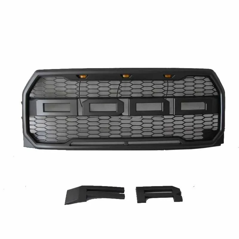 

Front Grille for Ford Raptor F150 2015-2017 Facelift Front Bumper Air Intake Grille Automotive Exterior Car Accessories Body Kit
