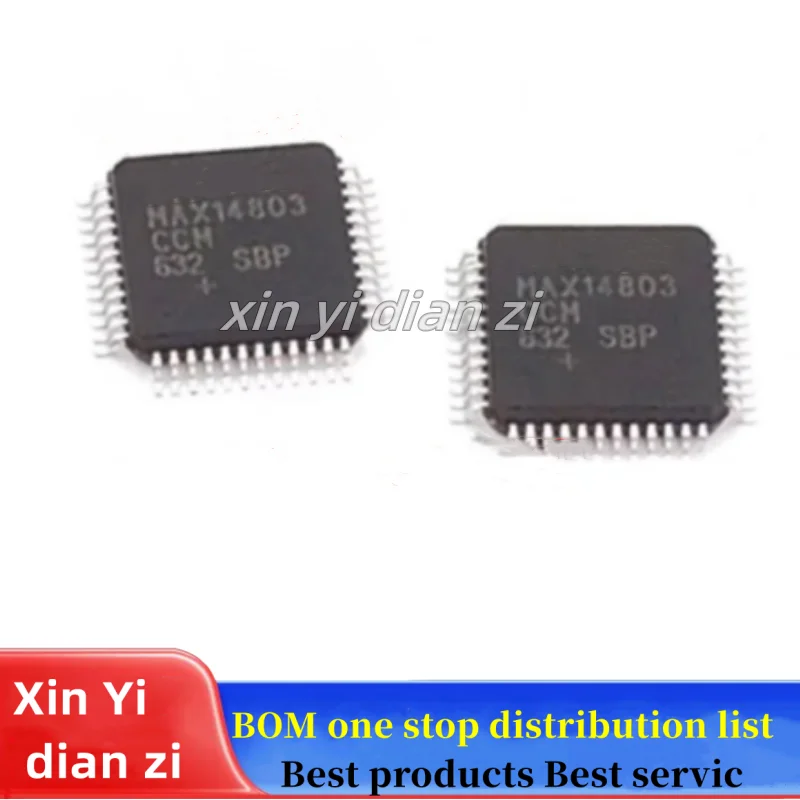 1pcs/lot MAX14803CCM  MAX14803 QFP-48 Analog Switch Multiplexer ic chips in stock