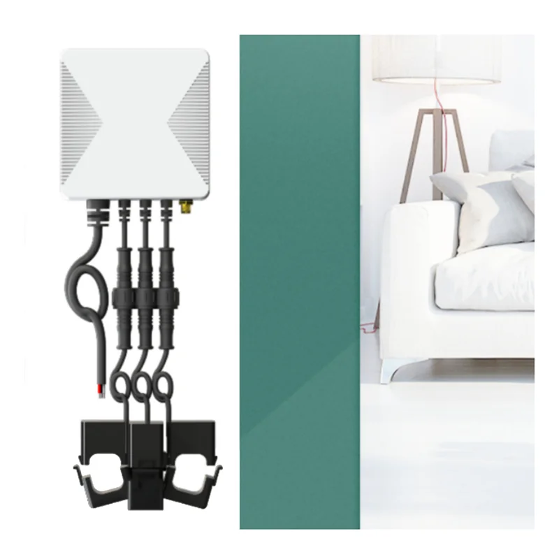 A29F-Tuya 3 fases Wifi energía KWH medidor abrazadera de potencia transformador de corriente App Monitor