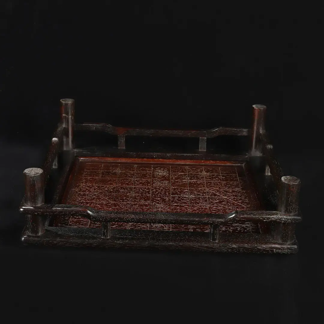 lobular red sandalwood chess Go dual-purpose chessboard square table collection can be used