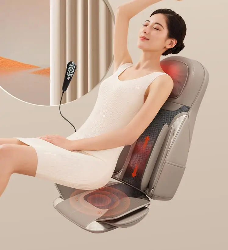 New small tapping massage chair full body massager for household waist and back multifunctional massage cushion k10