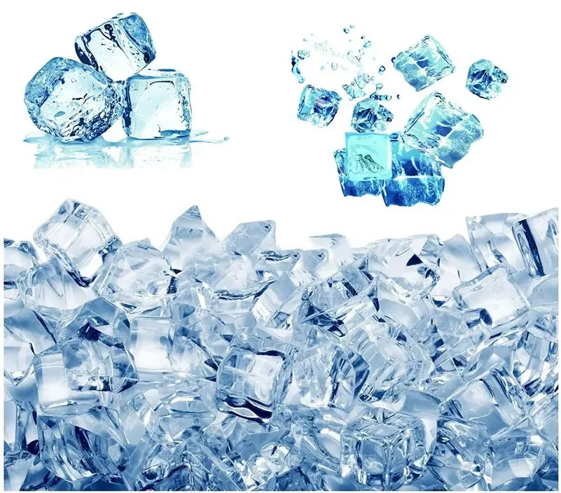 Льдогенератор 300 кг льодогенератор Высокопроизводительная коммерческая машина для изготовления блоков Автоматический генератор льда