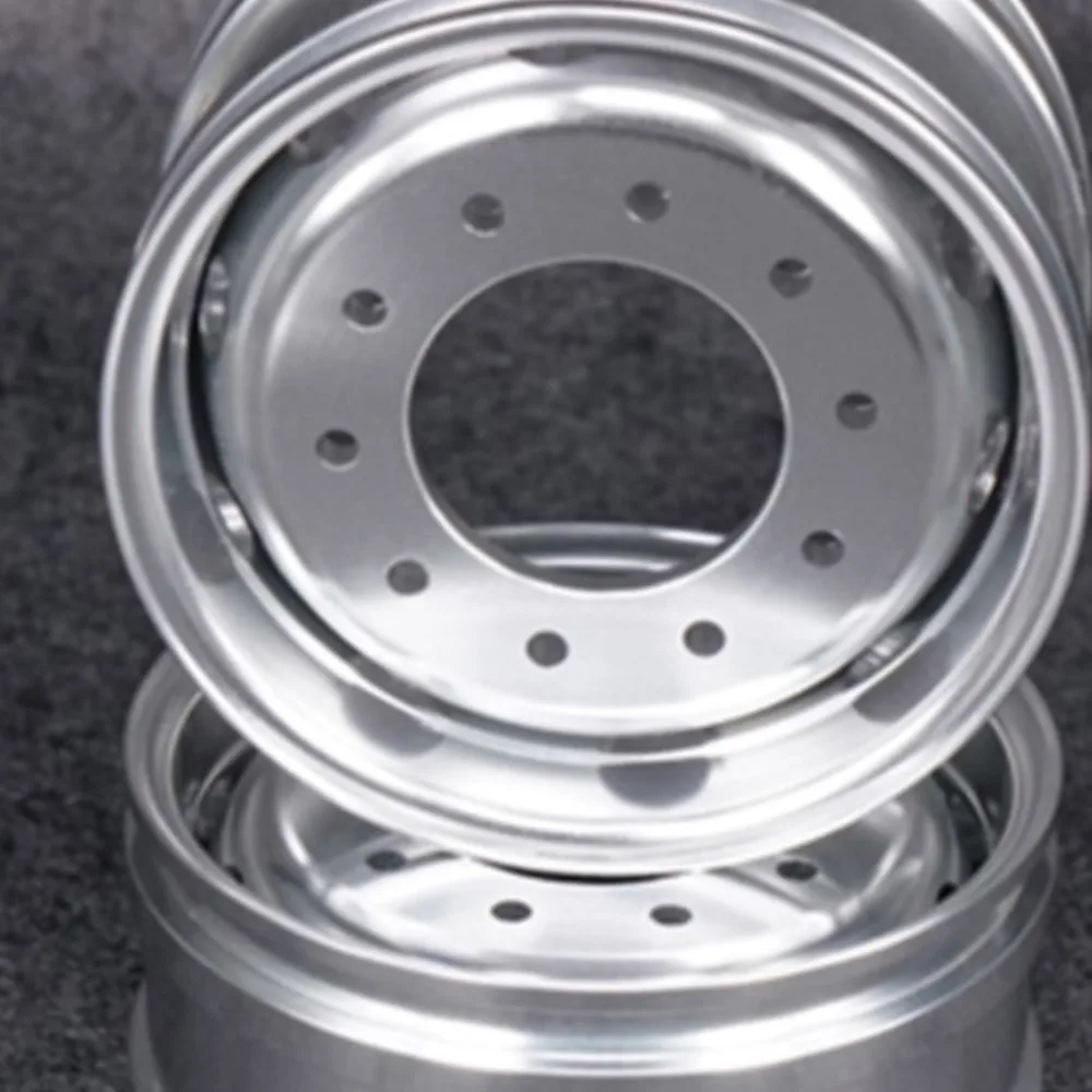 

RC Parts Car Front Metal Wheel Hub for 1/14 Tamiyay LESU Axle RC Tractors Truck Model Hex Brake Toys Accessories TH10240