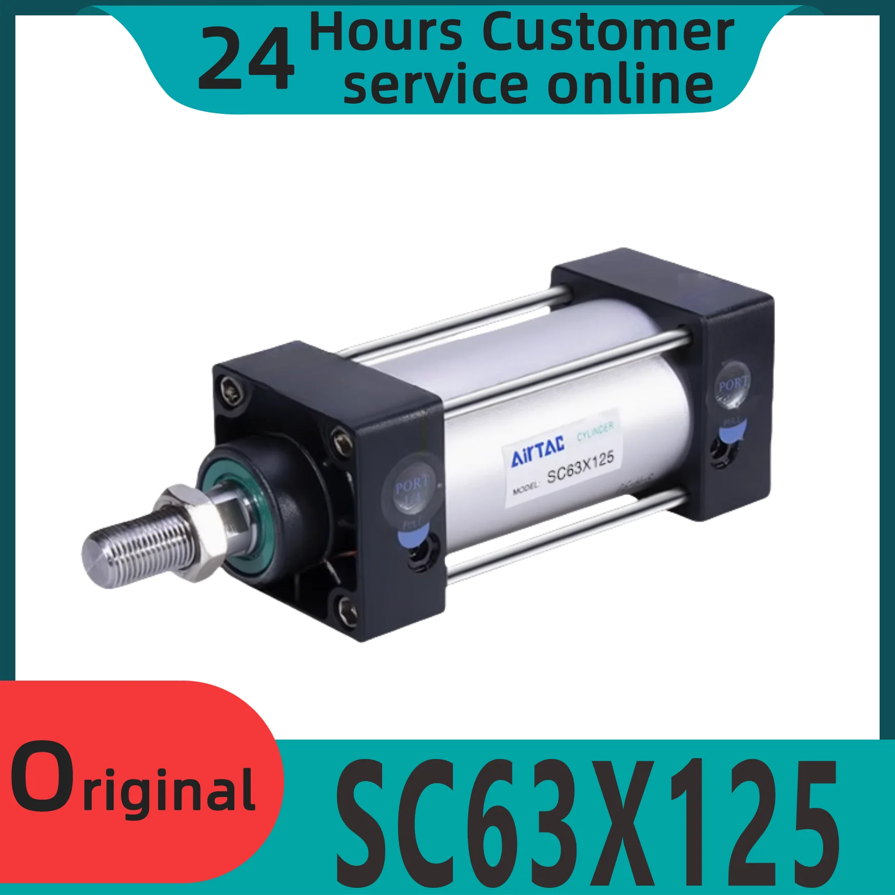 

Совершенно новый оригинальный стандартный цилиндр SC63X125 SC63X150 SC63X175 SC63X200