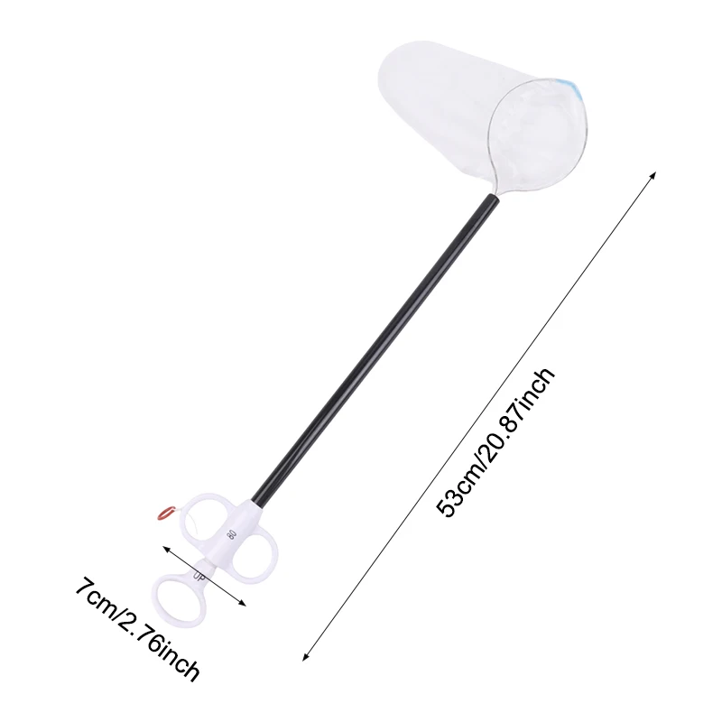 Picture 7: 1Pcs 75/100/200ml Sterile Single Use Laparoscopic Endobag Specimen Retrieval Bag Laparoscopy Surgery Tapered Bag