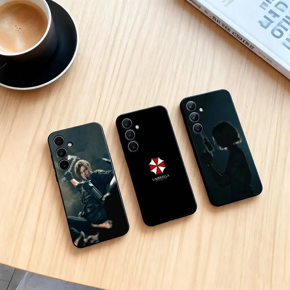 R-Resident Evil  Phone Case For Samsung Galaxy A73,A72,A71,A70,A53,A52,A51,Soft Silicone Black Cover