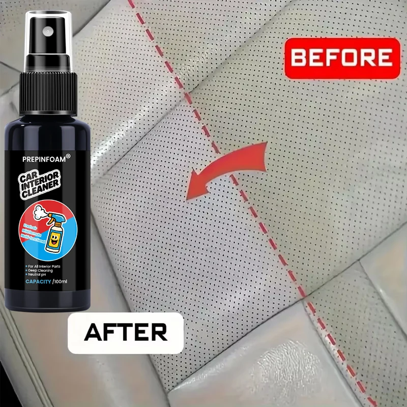 Car foam cleaner Interior Stain Removal Multifunctional leather seat roof fabric cleaning Spray Maintenance Wash Car