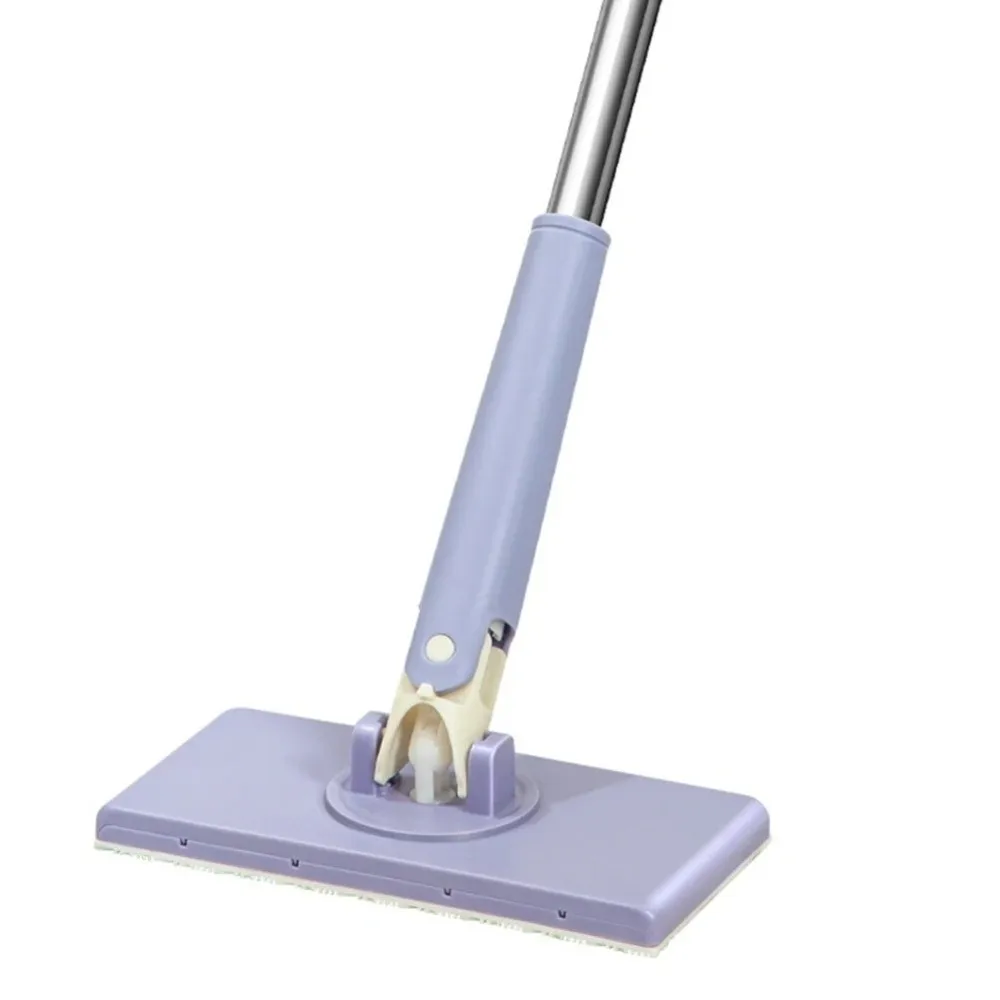 Snap-Grip Clever Mini Mop Wet and Dry Use Home Cleaning Tools No Wash Lazy Mops Convenient Automatic Cloth Changing