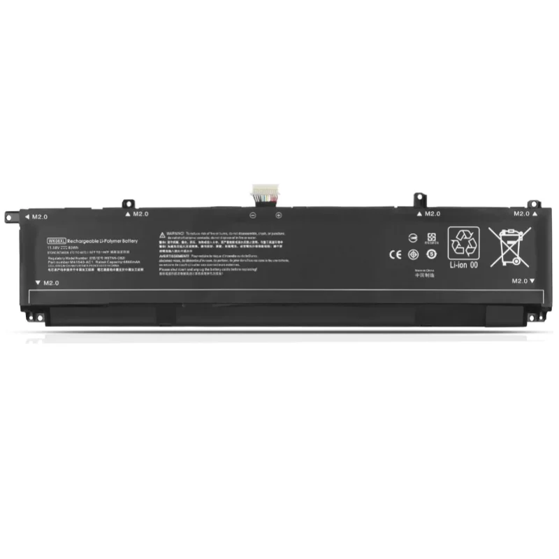 11.58V 83Wh 7160mAh New WK06XL Laptop Notebook Battery for HP OMEN 16-B 16-K 17-CK M41640-AC1 M41711-005 HSTNN-OB21 TPN-Q266
