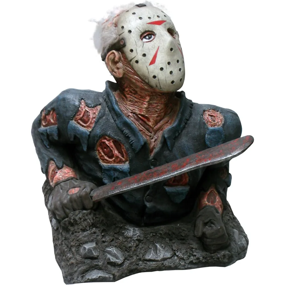 Jason Voorhees Ground Breaker Decoration，Haunted House Horror Decoration Ornaments