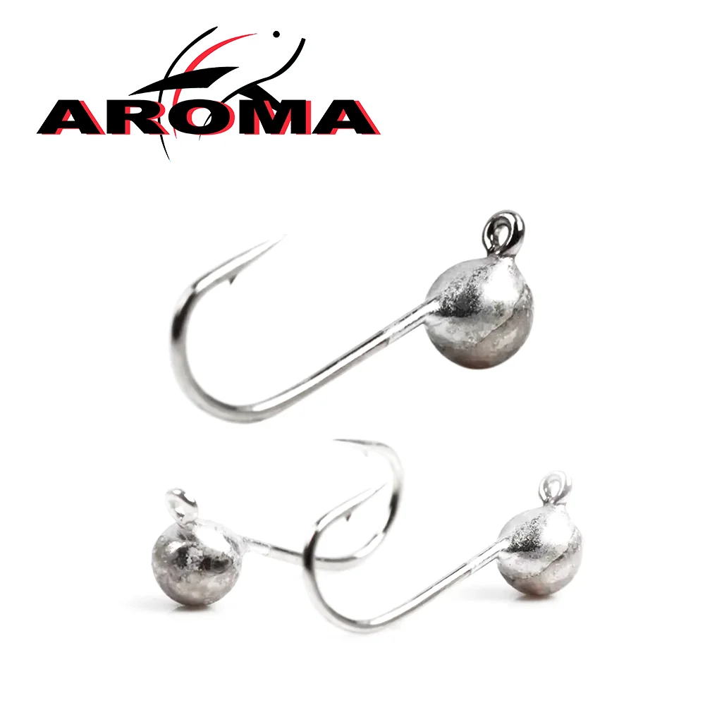 

Tungsten Ice Jig Head Hook 2.5mm/3mm/4mm/5mm Deep Water Soft Lure Tungsten Ice Fishing Hayabusa Hook