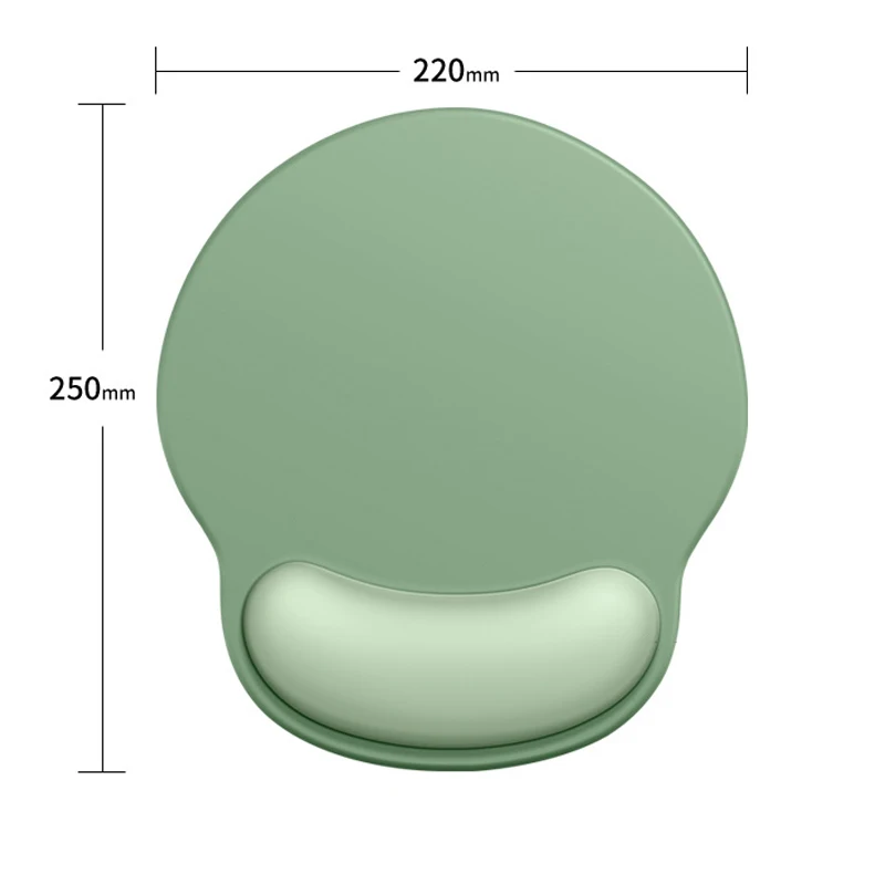 Computer Game Mouse Pad Environmental Milk Silk Fabric + Plastic Bottom + Memory Foam Ergonomic Mousepad for Office Accessories