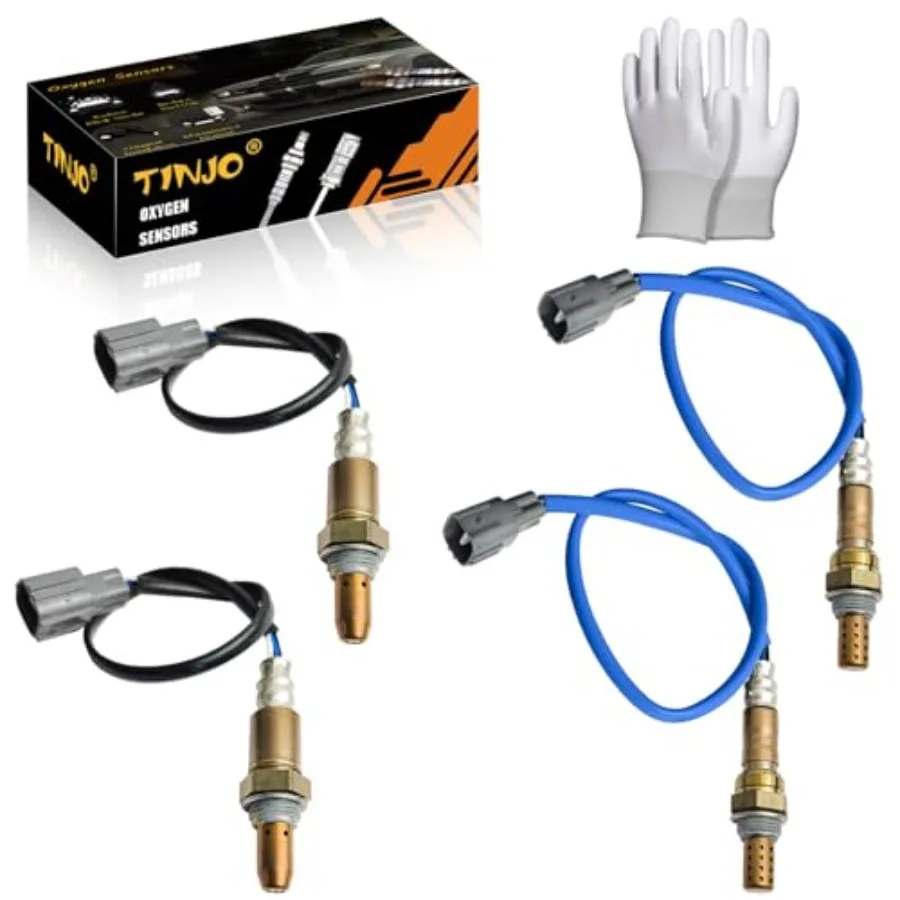 

4pc Upstream O2 Oxygen Sensor Compatible with 2010-2014 Subaru Legacy Outback Tribeca 3.6L O2 Oxygen Sensor Replaces OE# 234-90
