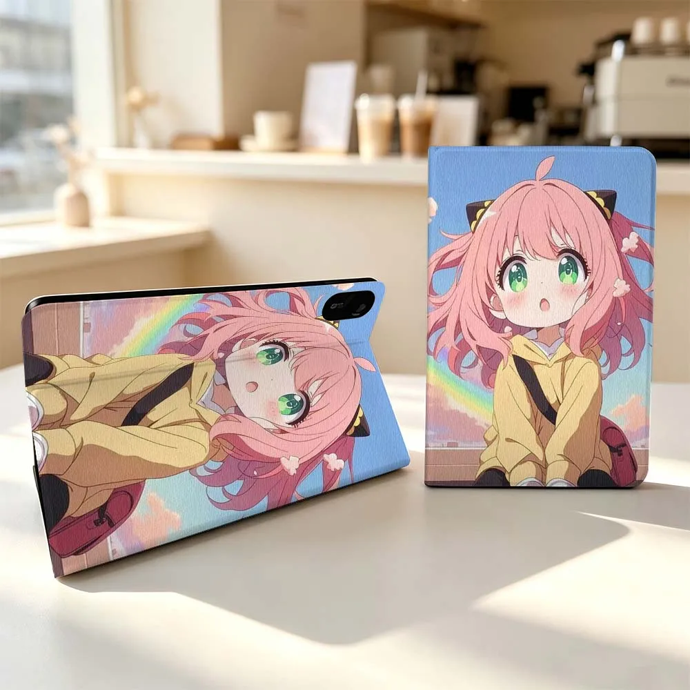 For Xiaomi Poco Redmi Pad 8 2 4 5 6 6S 7 7S SE Pro Max 14 11 8.7 11.2 12.5 Inch Tablet Case Fashion Anime Anya Forger