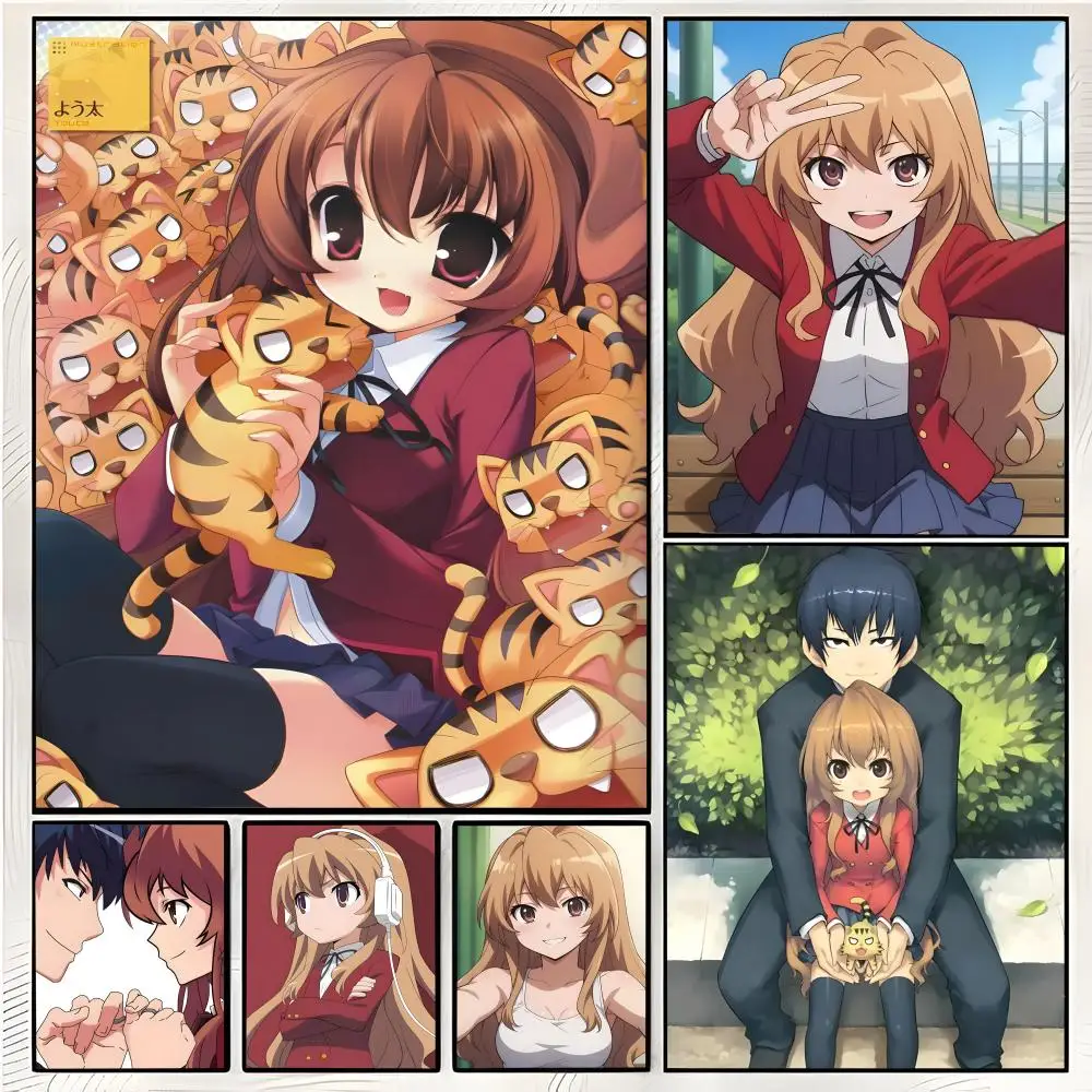 romance anime print T-Toradora Poster Superior Home Space Pub Indoor Decorative Art & Home Decor