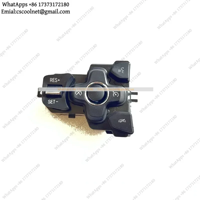 YX2 for Regal LaCrosse 13-15 Steering Wheel Button Switch — Cruise Control Voice Command Black