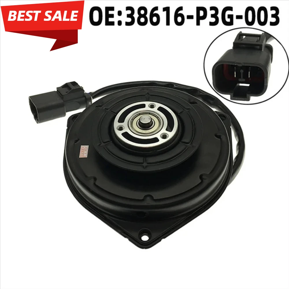 

AC Air Conditioning Condenser Cooling Fan Motor For Honda CR-V Accord STREAM 02-06 38616-PT0-003 38616-P3G-003
