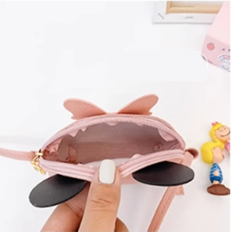 1pc Children's Coin Purse New Cartoon Cute Toddler Shoulder Messenger Bag Little Girl Mini Bag